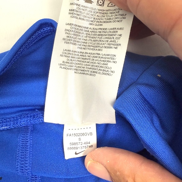 Nike Dri-FIT Blue Athletic Skort Women’s Size Small – Tennis Running Skirt with - Picture 5 of 9